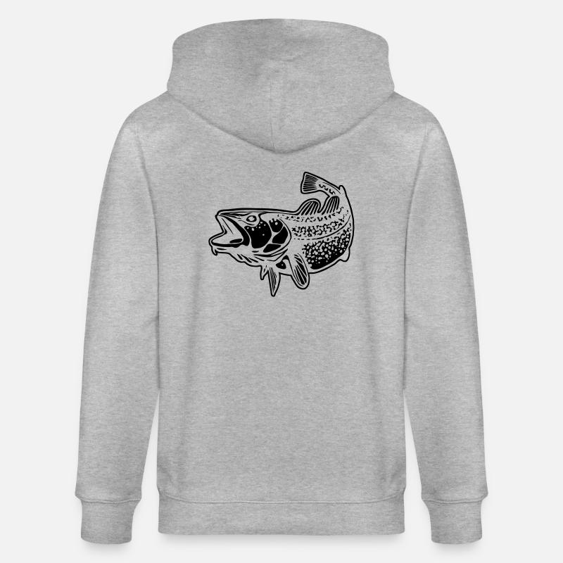 Dorsch - Stanley/Stella Unisex Bio-Kapuzenjacke CULTIVATOR  - Grau meliert