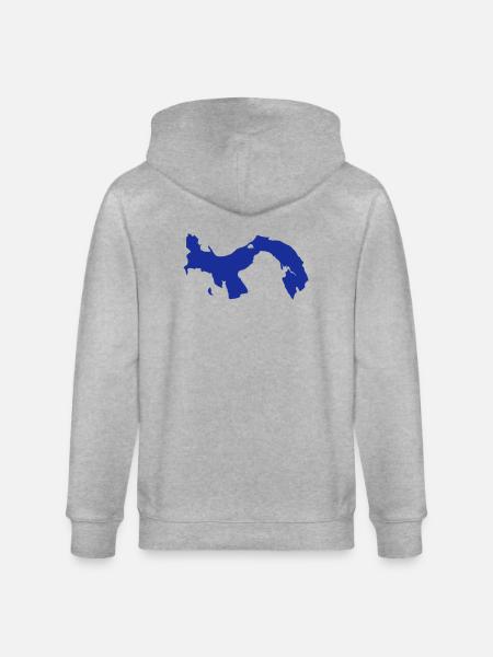Panama - Stanley/Stella Unisex Bio-Kapuzenjacke CULTIVATOR - Grau meliert