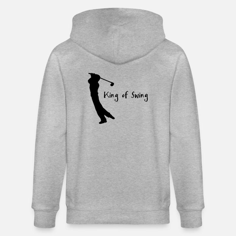 Golf - Veste à capuche bio CULTIVATOR Stanley/Stella Unisexe - gris chiné