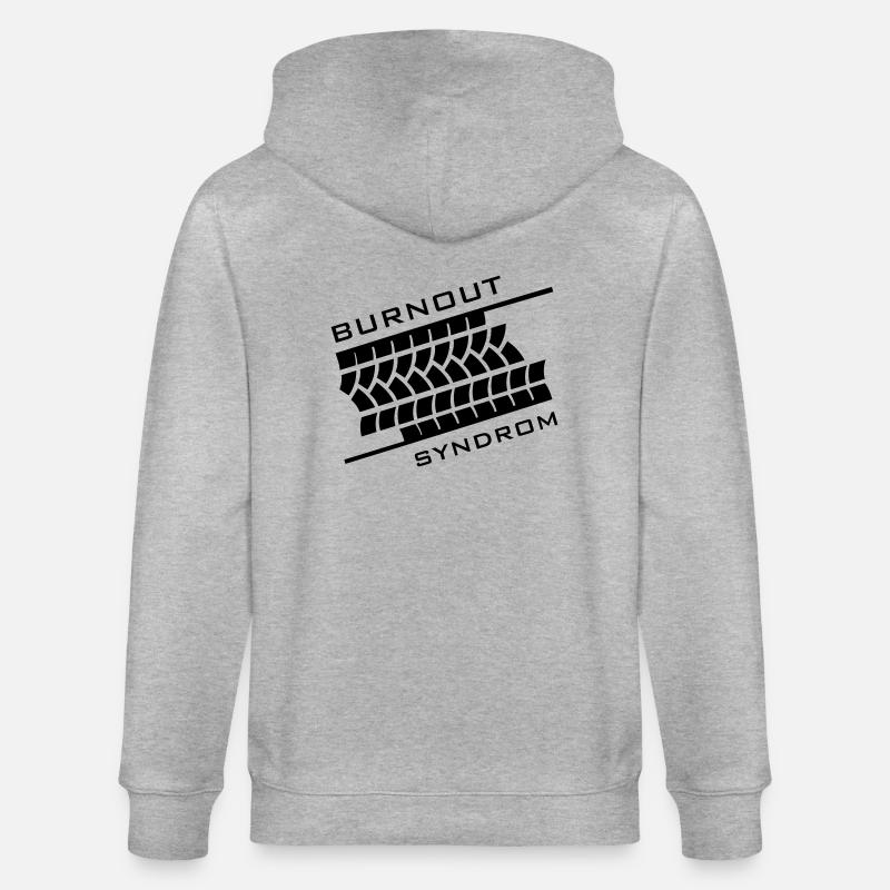 designer de voitures - Veste à capuche bio CULTIVATOR Stanley/Stella Unisexe - gris chiné