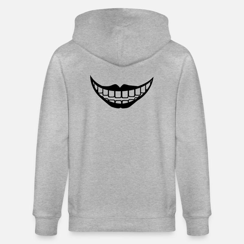Mund - Stanley/Stella Unisex Bio-Kapuzenjacke CULTIVATOR  - Grau meliert