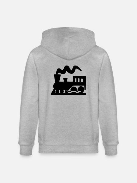 Lokomotive - Stanley/Stella Unisex Bio-Kapuzenjacke CULTIVATOR - Grau meliert