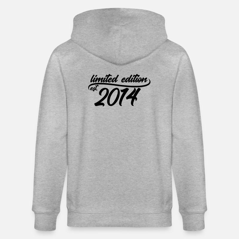 Limited Edition 2014 is - Veste à capuche bio CULTIVATOR Stanley/Stella Unisexe - gris chiné