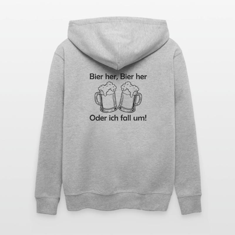 Bees here, Bees here - oder ich fall um! Stanley/Stella CULTIVATOR  Unisex Organic Hooded Jacket