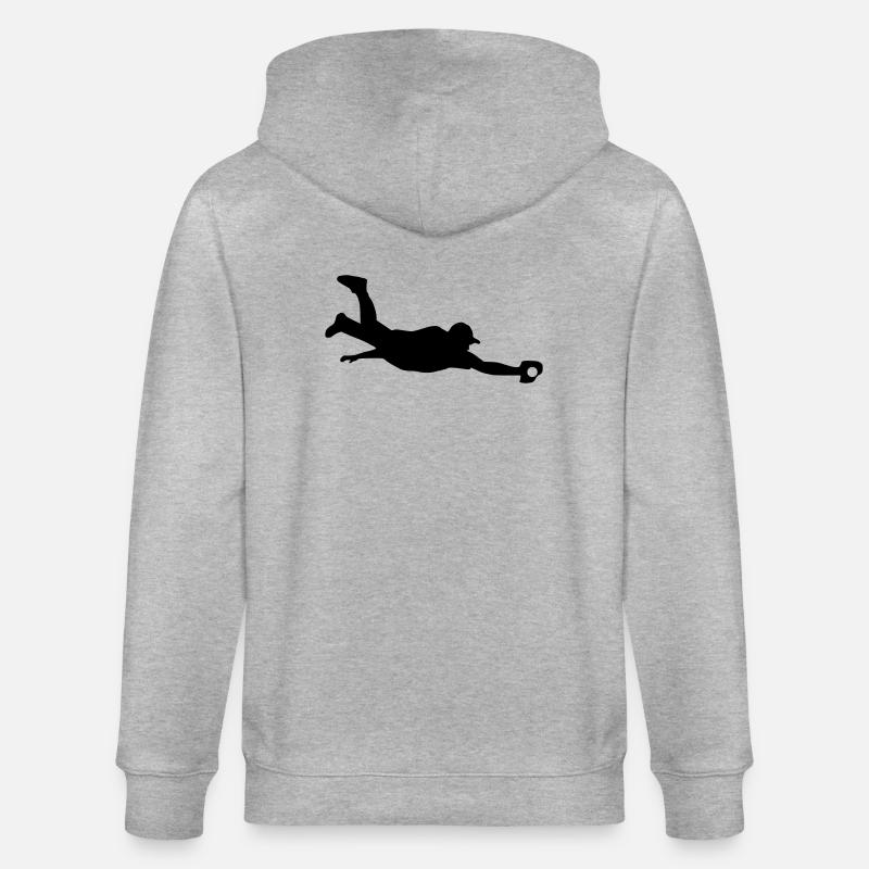Baseball - Stanley/Stella Unisex Bio-Kapuzenjacke CULTIVATOR  - Grau meliert