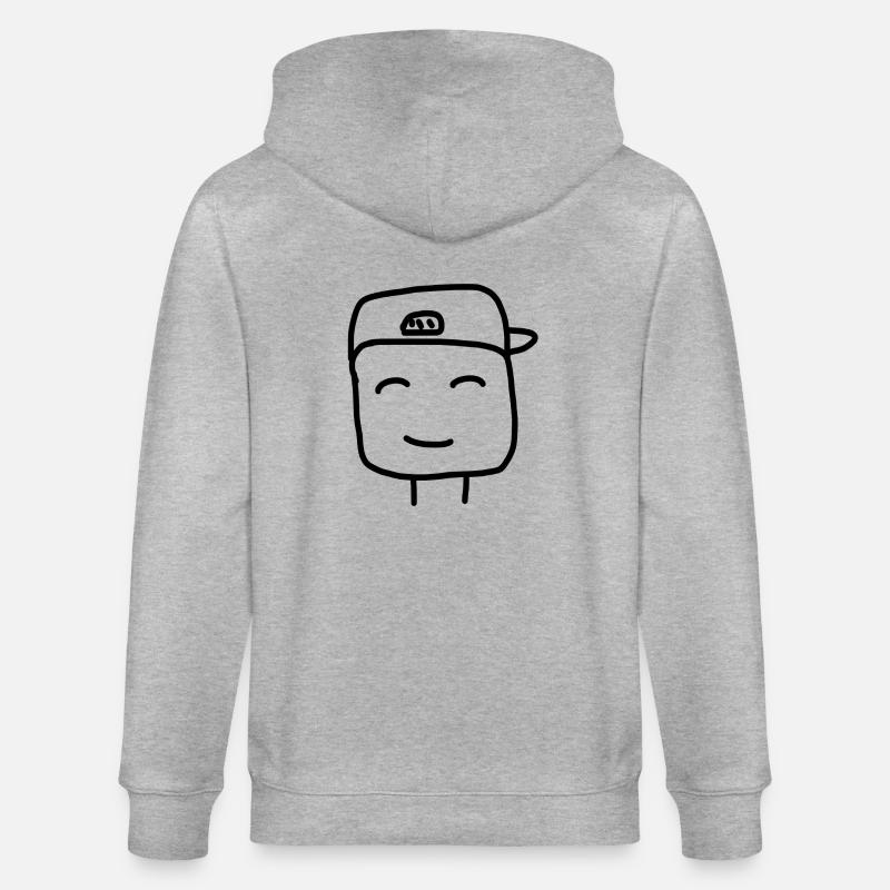 ComicBoy - Stanley/Stella Unisex Bio-Kapuzenjacke CULTIVATOR  - Grau meliert