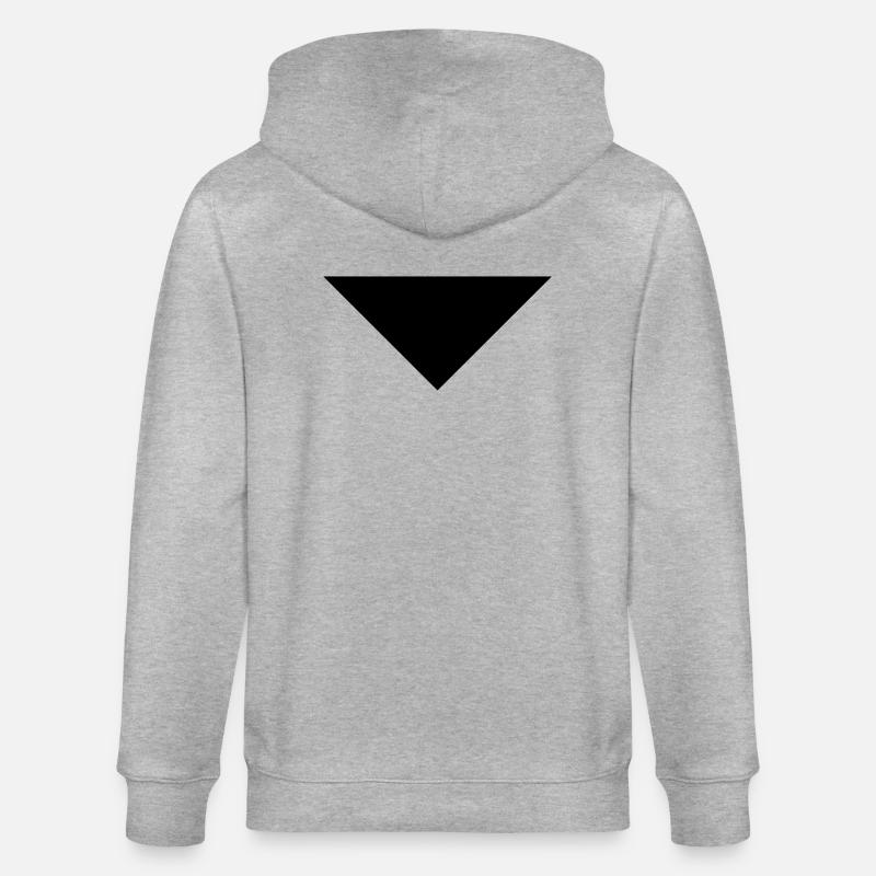 flèche sans bas - Veste à capuche bio CULTIVATOR Stanley/Stella Unisexe - gris chiné