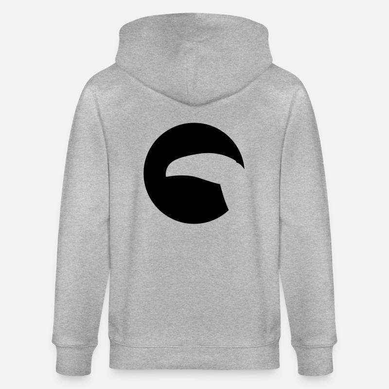 Toukane - Veste à capuche bio CULTIVATOR Stanley/Stella Unisexe - gris chiné
