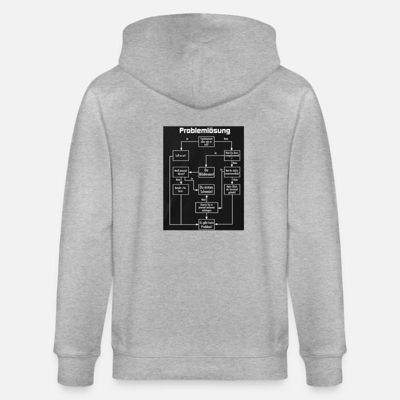 problem solving - Stanley/Stella CULTIVATOR  Unisex Organic Hooded Jacket - heather grey