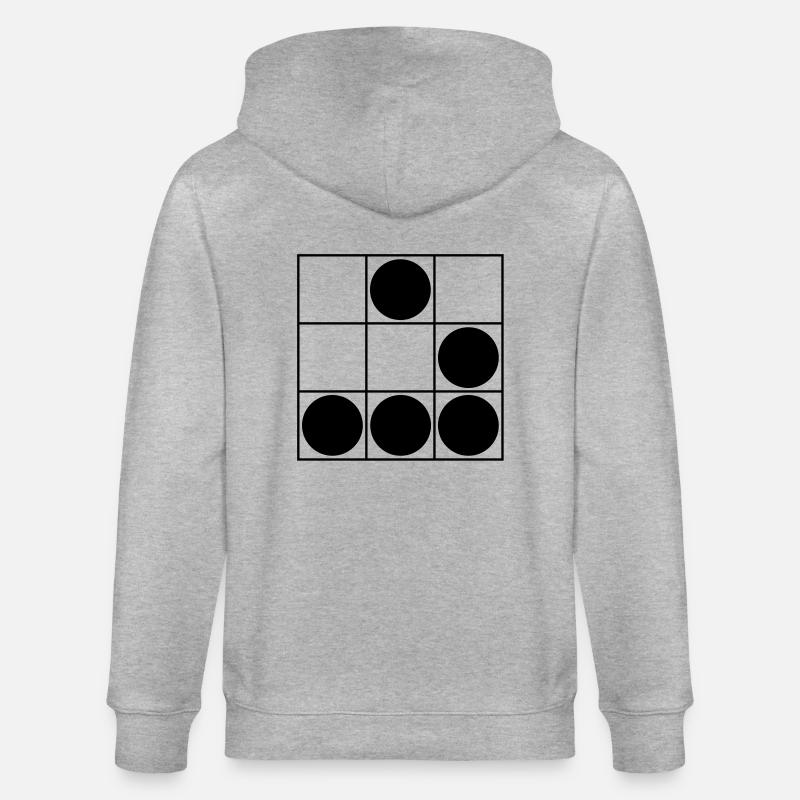 Hacker - Veste à capuche bio CULTIVATOR Stanley/Stella Unisexe - gris chiné