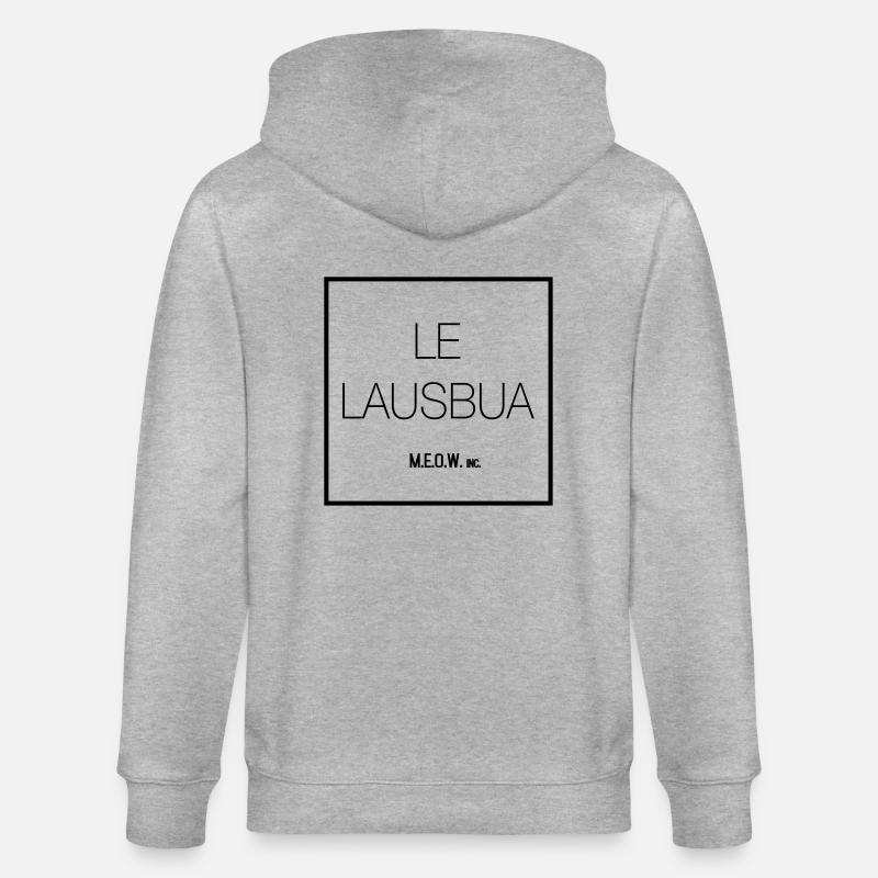 Le Lausbua - Stanley/Stella Unisex Bio-Kapuzenjacke CULTIVATOR - Grau meliert