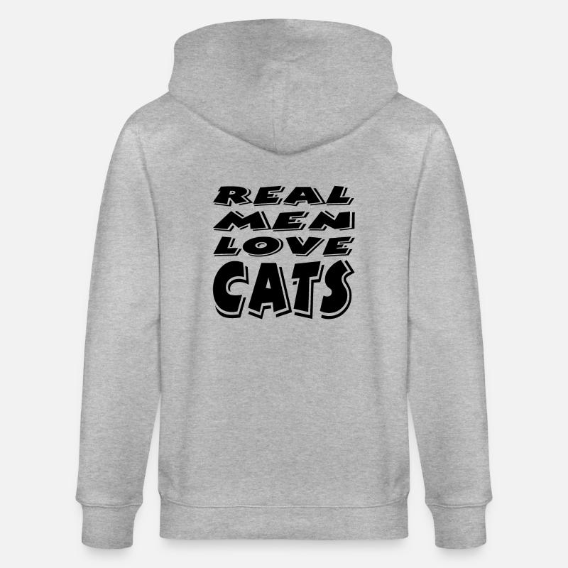 Katt - Stanley/Stella CULTIVATOR økologisk unisex hettejakke - gråmelert
