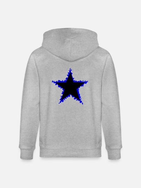 STAR 2 - Stanley/Stella Unisex Bio-Kapuzenjacke CULTIVATOR  - Grau meliert