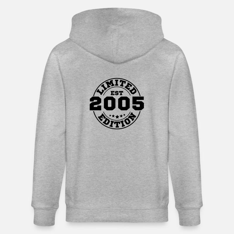 2005 limited edition - Veste à capuche bio CULTIVATOR Stanley/Stella Unisexe - gris chiné