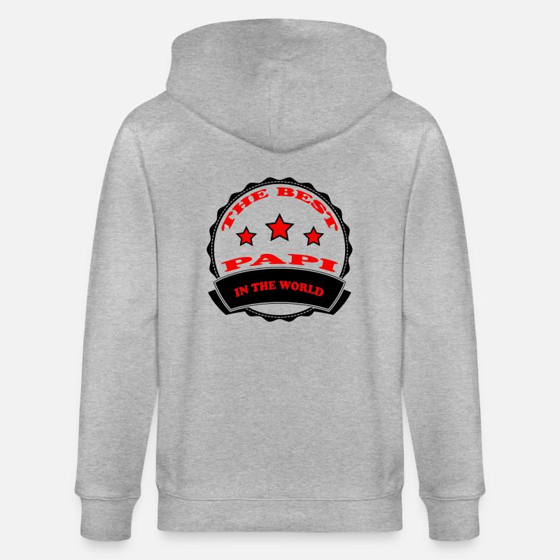 The best PAPI - Veste à capuche bio CULTIVATOR Stanley/Stella Unisexe - gris chiné