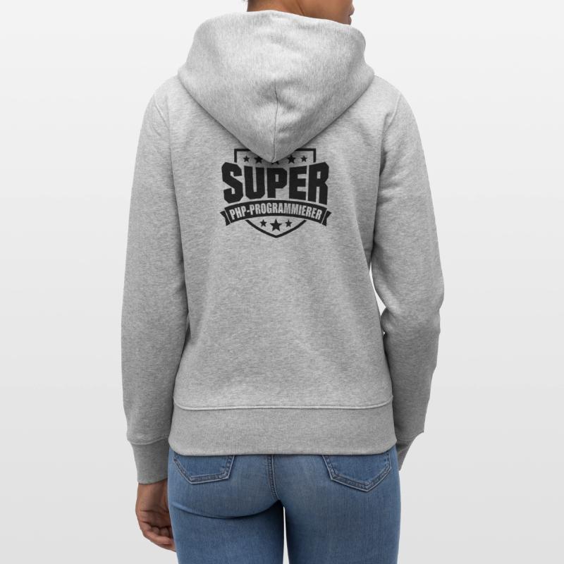 Super PHP-Programmierer Stanley/Stella Unisex Bio-Kapuzenjacke CULTIVATOR 