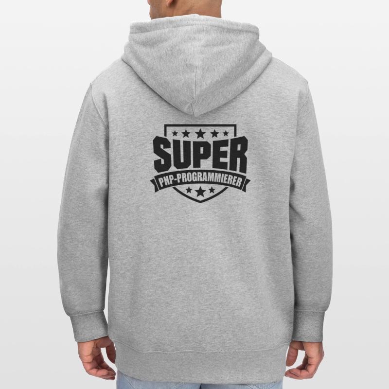 Super PHP-Programmierer Stanley/Stella Unisex Bio-Kapuzenjacke CULTIVATOR 