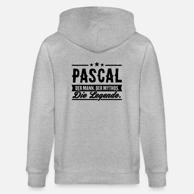 Man Myth Legend Pascal - Veste à capuche bio CULTIVATOR Stanley/Stella Unisexe - gris chiné