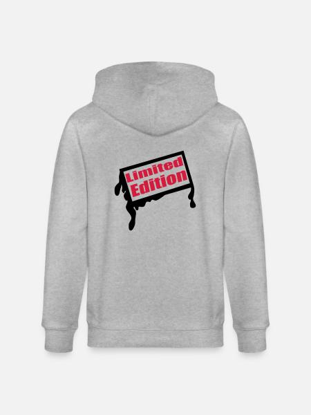 limeted - Stanley/Stella Unisex Bio-Kapuzenjacke CULTIVATOR  - Grau meliert