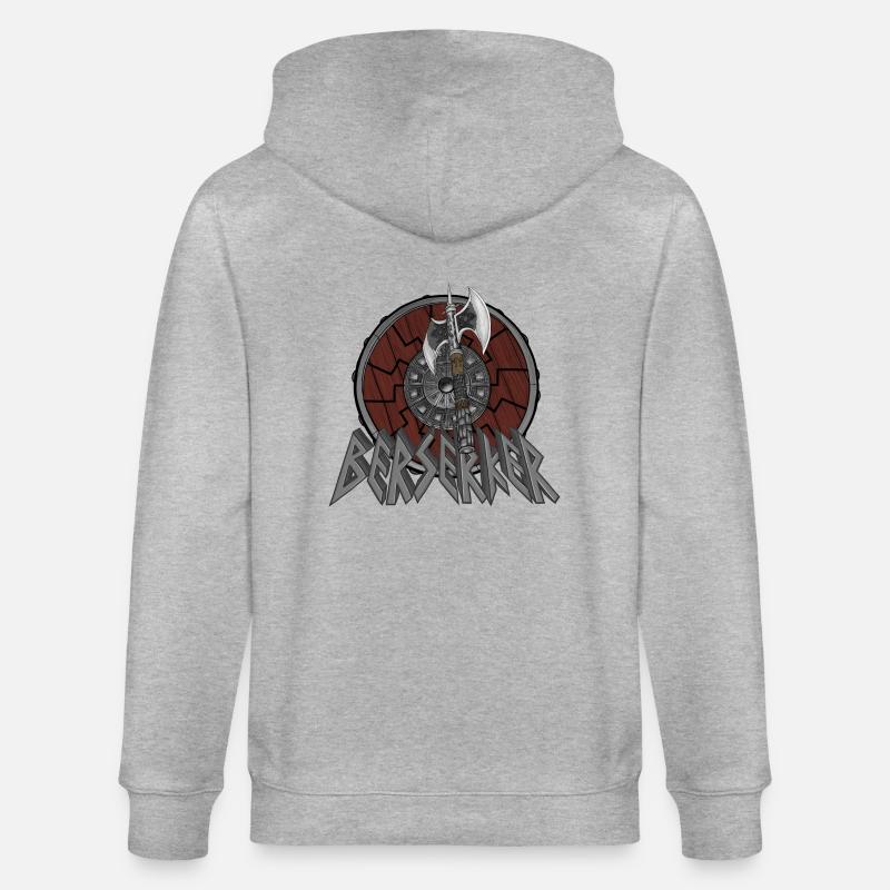 berserker - Veste à capuche bio CULTIVATOR Stanley/Stella Unisexe - gris chiné