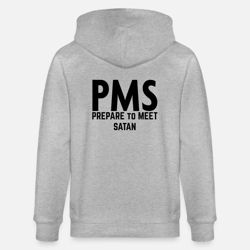 PMS - Stanley/Stella Unisex Bio-Kapuzenjacke CULTIVATOR  - Grau meliert