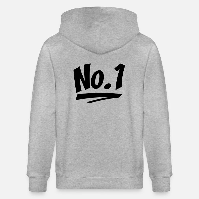 Nummer eins - Stanley/Stella Unisex Bio-Kapuzenjacke CULTIVATOR  - Grau meliert