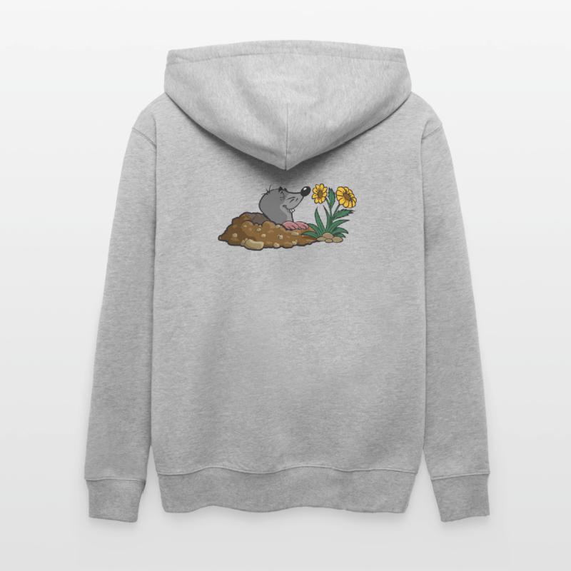 Mole Earth Mole Grêle Fleur Odeur Parfum Sp Veste à capuche bio CULTIVATOR Stanley/Stella Unisexe