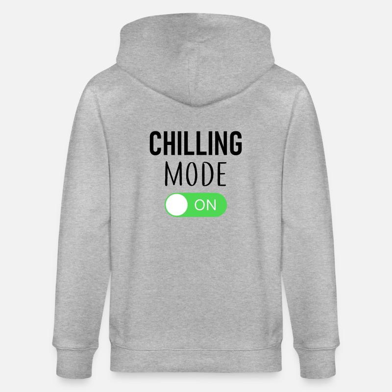 Mode refroidissement activé - Veste à capuche bio CULTIVATOR Stanley/Stella Unisexe - gris chiné