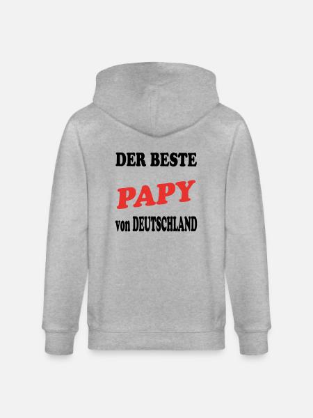 Der beste PAPY - Veste à capuche bio CULTIVATOR Stanley/Stella Unisexe - gris chiné