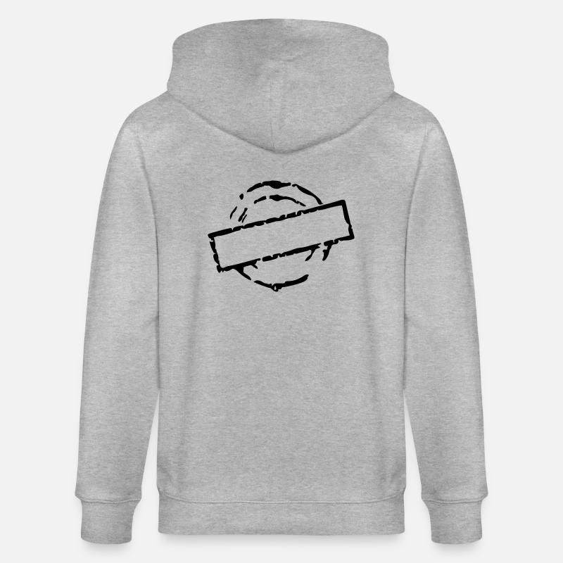 stempel_vec_1 de - Stanley/Stella Unisex Bio-Kapuzenjacke CULTIVATOR  - Grau meliert