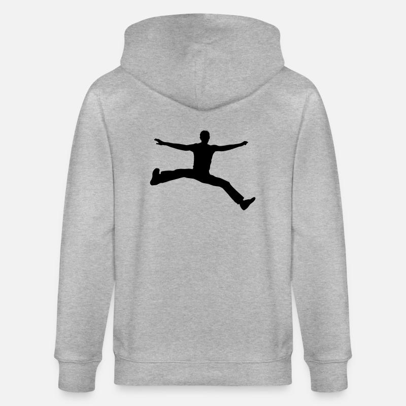 springendermannf1 - Veste à capuche bio CULTIVATOR Stanley/Stella Unisexe - gris chiné