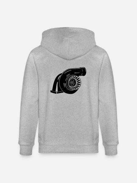 Turbo 2016 - Stanley/Stella CULTIVATOR Unisex Organic Hooded Jacket - heather grey