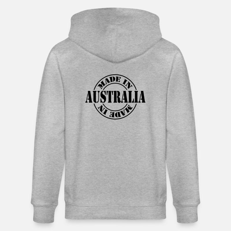 made in australia m1k2 - Veste à capuche bio CULTIVATOR Stanley/Stella Unisexe - gris chiné