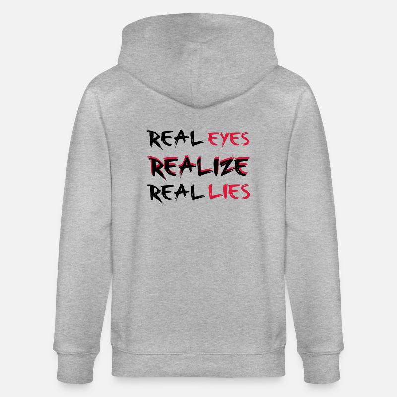 Realize - Stanley/Stella Unisex Bio-Kapuzenjacke CULTIVATOR  - Grau meliert