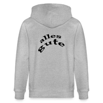 tout bon - Veste à capuche bio CULTIVATOR Stanley/Stella Unisexe - gris chiné - Dos - Luana (180cm)