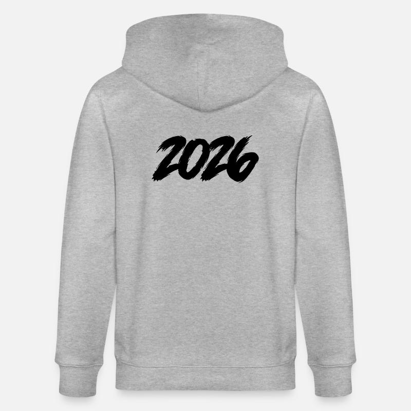 2026 - Stanley/Stella Unisex Bio-Kapuzenjacke CULTIVATOR  - Grau meliert