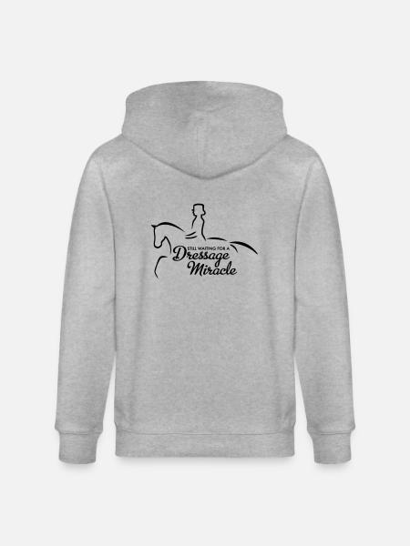 Dressur - Stanley/Stella CULTIVATOR  Unisex Organic Hooded Jacket - heather grey
