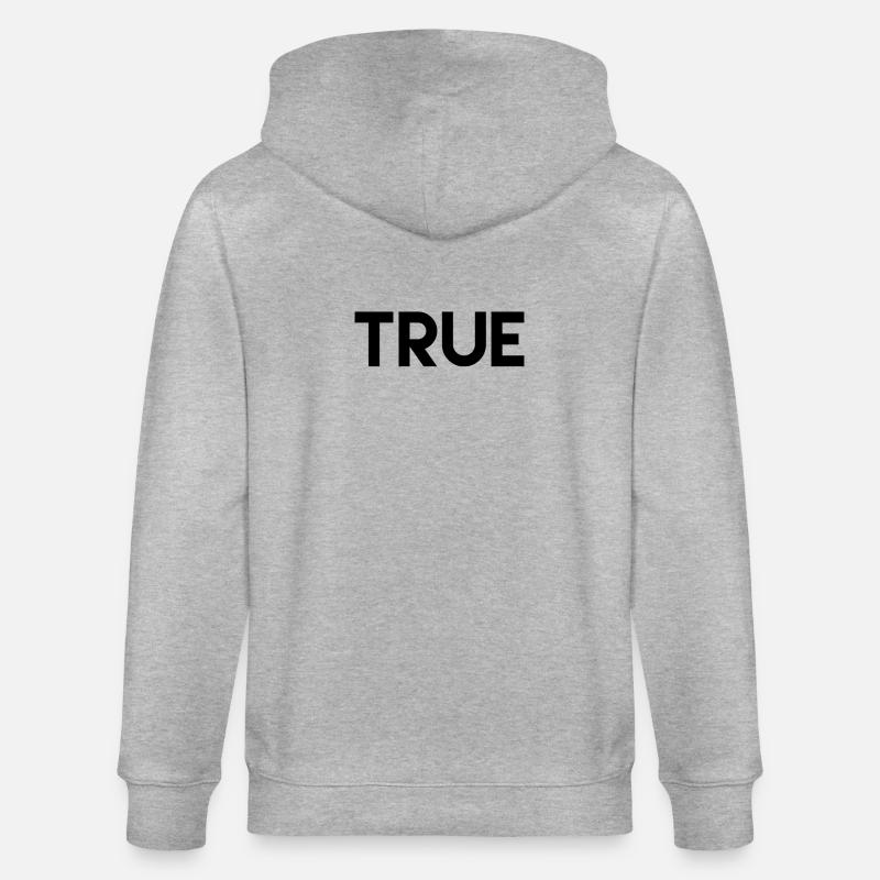 stylisches Design, true - Stanley/Stella Unisex Bio-Kapuzenjacke CULTIVATOR  - Grau meliert