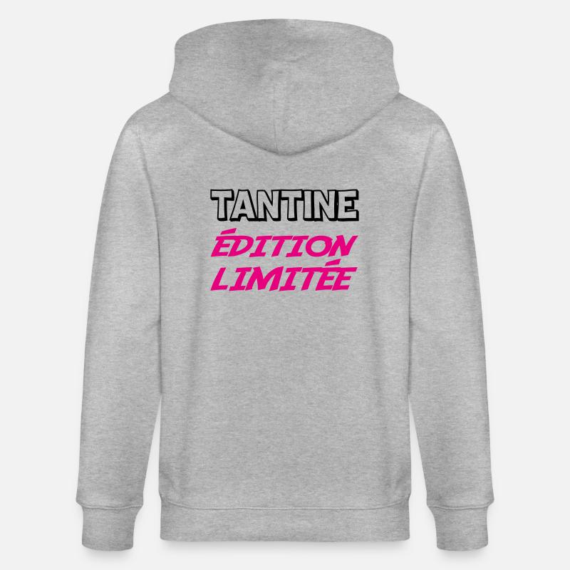 TANTINE édition limitée - Veste à capuche bio CULTIVATOR Stanley/Stella Unisexe - gris chiné