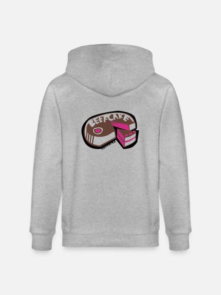 beefcake - Stanley/Stella CULTIVATOR  Unisex Organic Hooded Jacket - heather grey