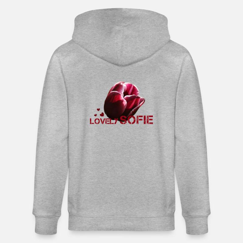 Sofie - Veste à capuche bio CULTIVATOR Stanley/Stella Unisexe - gris chiné