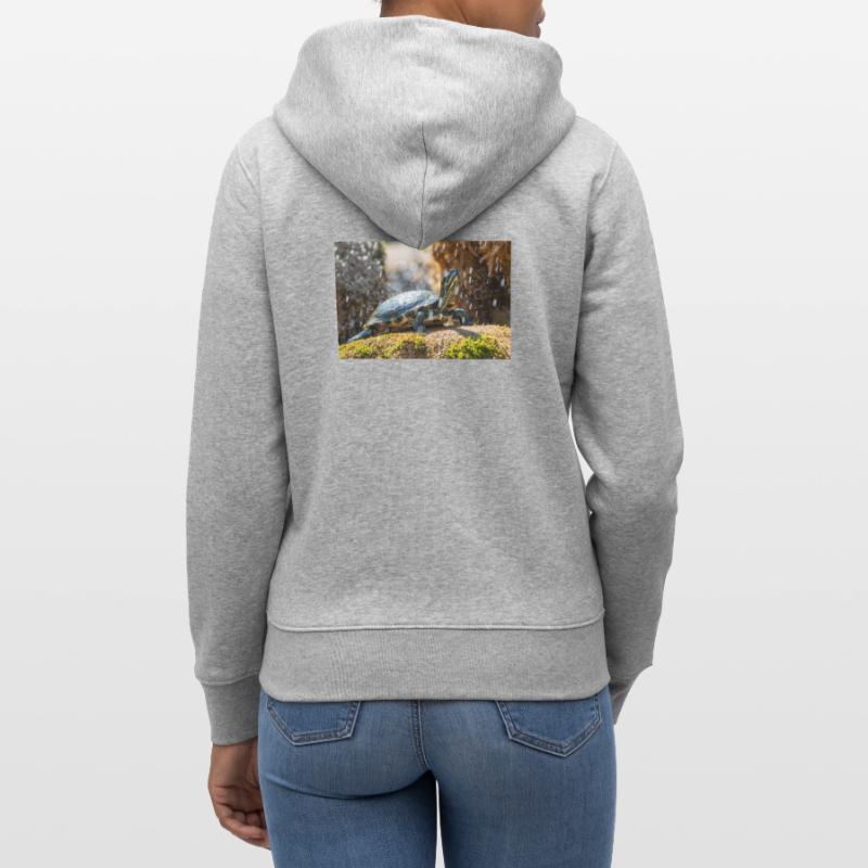 Trachemys scripta scripta scripta Veste à capuche bio CULTIVATOR Stanley/Stella Unisexe