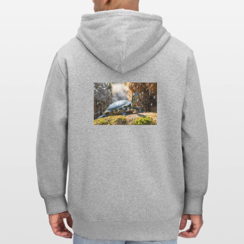 Trachemys scripta scripta scripta Veste à capuche bio CULTIVATOR Stanley/Stella Unisexe