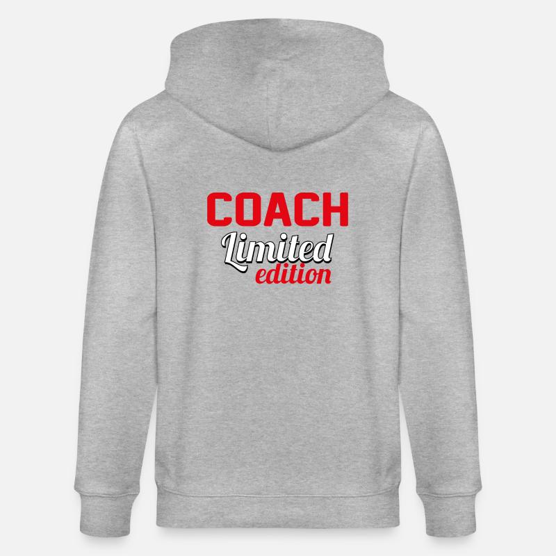 COACH LIMITED EDITION - Veste à capuche bio CULTIVATOR Stanley/Stella Unisexe - gris chiné
