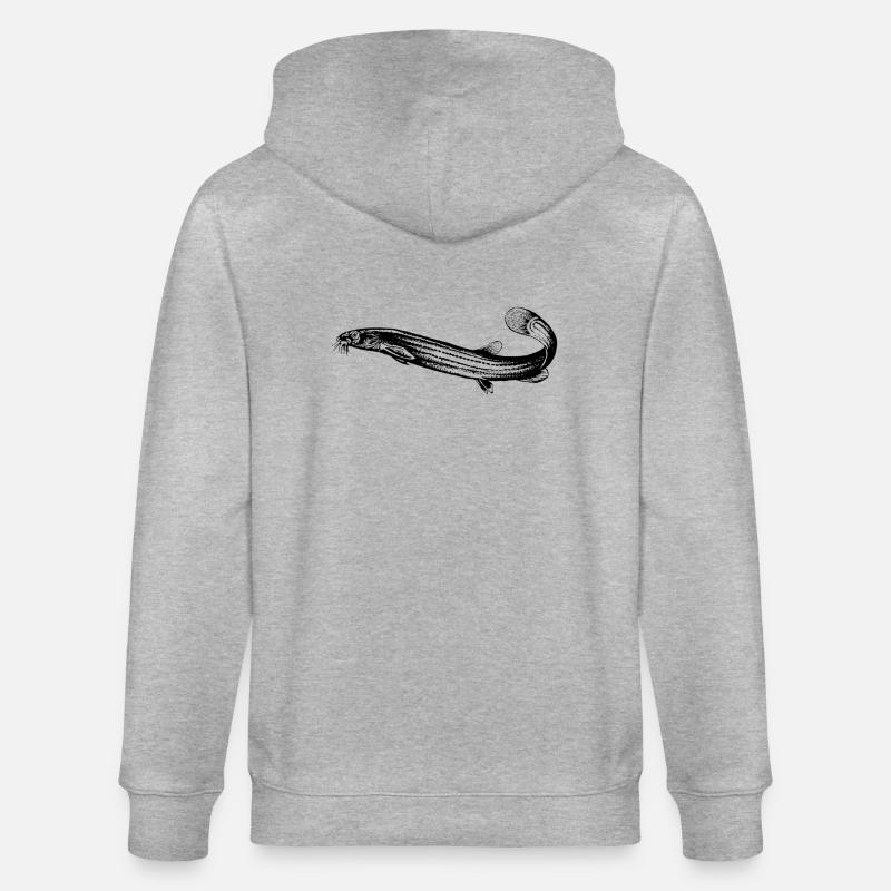 Schlammpeitzger - Stanley/Stella Unisex Bio-Kapuzenjacke CULTIVATOR  - Grau meliert