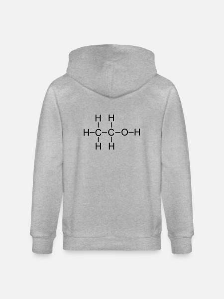 Alcohol - Stanley/Stella CULTIVATOR  Unisex Organic Hooded Jacket - heather grey