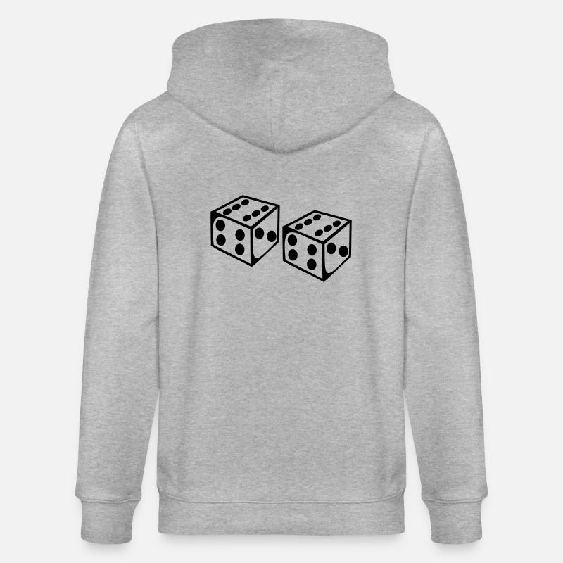 Cube - Jeu - Veste à capuche bio CULTIVATOR Stanley/Stella Unisexe - gris chiné