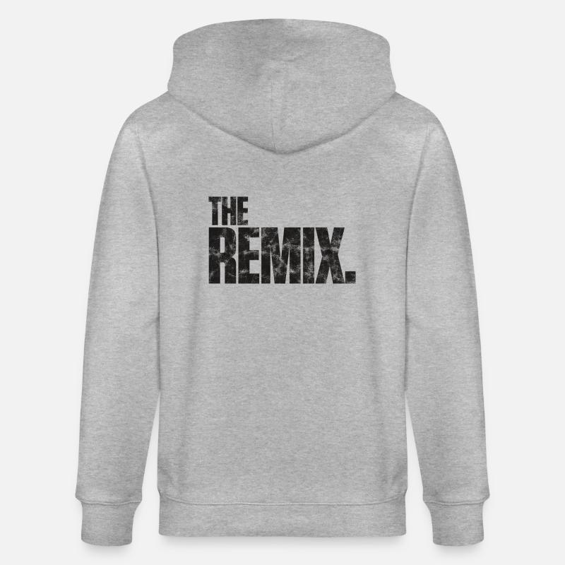 The Remix - Stanley/Stella CULTIVATOR  Unisex Organic Hooded Jacket - heather grey