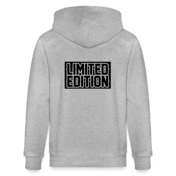 Limited Edition - Stanley/Stella CULTIVATOR  Unisex Organic Hooded Jacket - heather grey - Back - Luana (180cm)