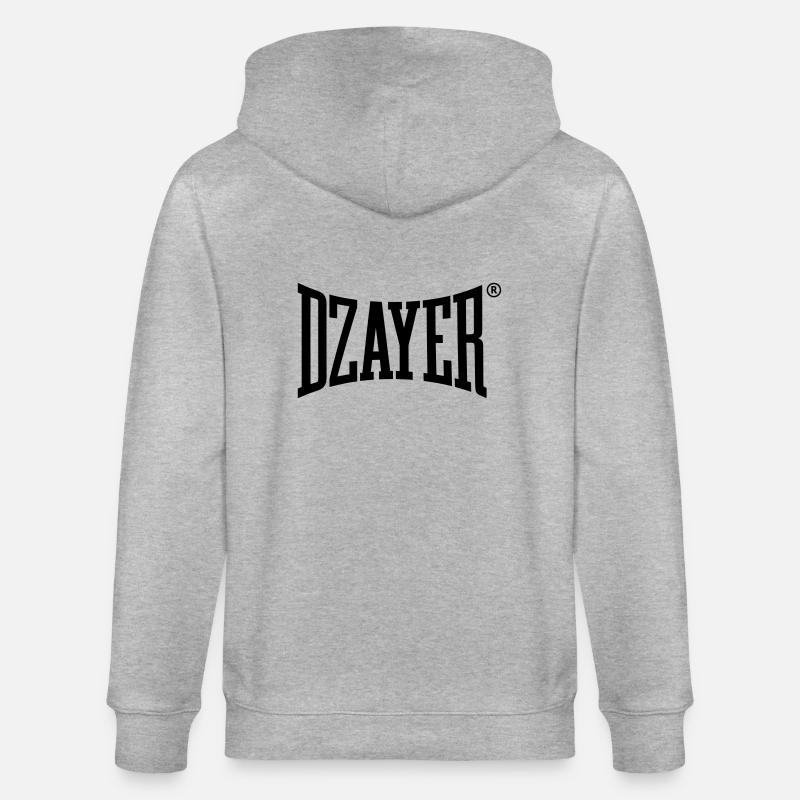 Dzayer - Veste à capuche bio CULTIVATOR Stanley/Stella Unisexe - gris chiné